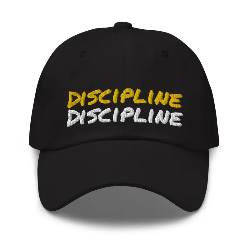 Discipline 2x Dad hat